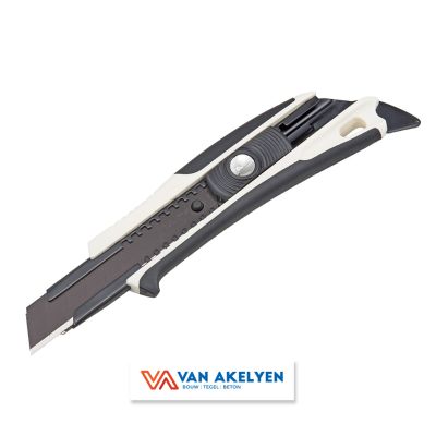 Prof Praxis - Cutter 'Premium' 18 mm met metalen  geleider - auto-lock