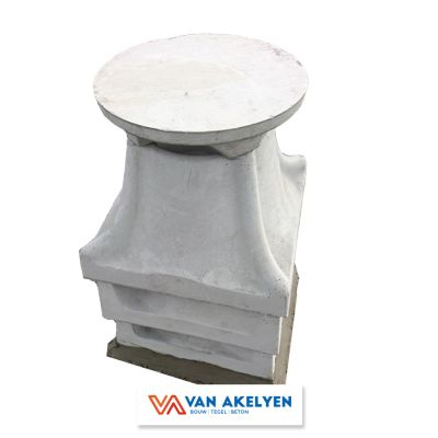 AEROS trekregelaar vr schouwpot 25/25 - hoogte 46 cm - afmetingen onderkant 42x42 cm