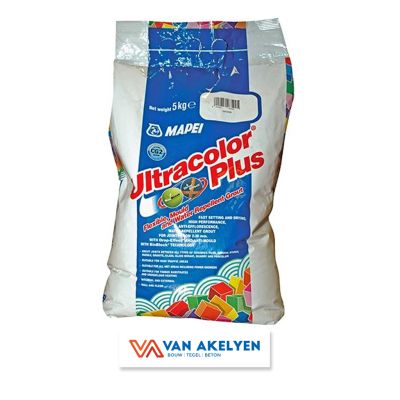 Mapei - Ultracolor+ (5 kg) - 119 london grey voegen 2 tot 20 mm - waterafstotend