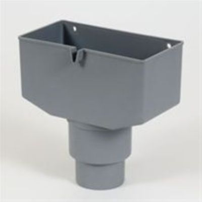 PVC - vergaarbak grijs 