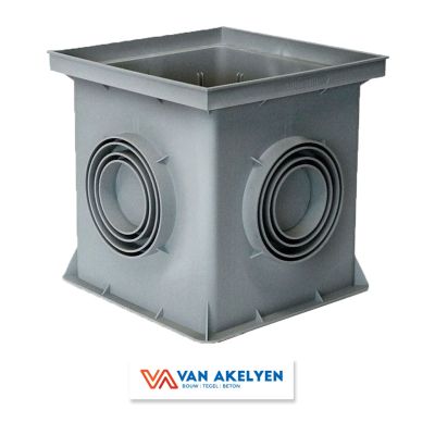 Toezichtput PVC verhoog anti-schock - 30x30x30 