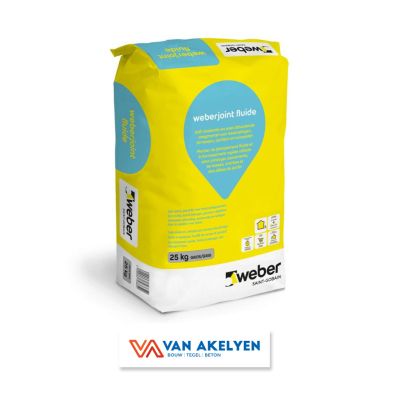 Weber - Weberjoint fluide - cementgrijs (25 kg) 