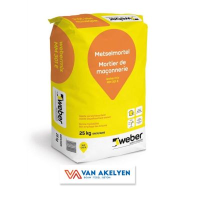 Weber - Weber.mix.MM301 E grijs (25 kg) metselmortel