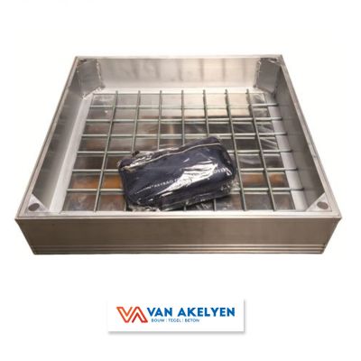 Deksel Yucon alu M10 - 600 x 600 mm buitenmaat 