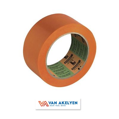 UM - Barnier oranje tape 50 mm (rol 30 lm) 