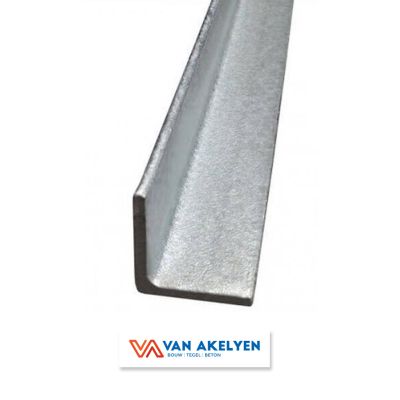 L-ijzer galvanisé - 80/80/8 mm 