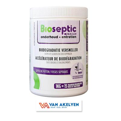 DS - Bioseptic onderhoud (1 kg) biodegradatie versneller (1 kg=15 mnd behandeling)