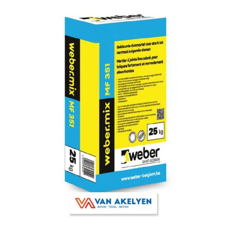 Weber - Webermix MF 351 - kleur 2160 (25 kg) minimum afname = 42 zakken