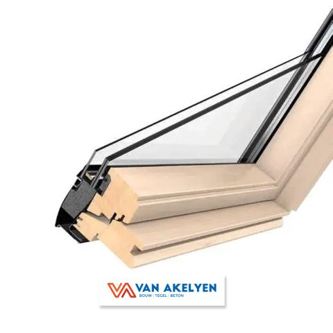 Velux dakvenster GGL3070-CK04 (55x98cm) massief dennenhout (kleurloze vernis)