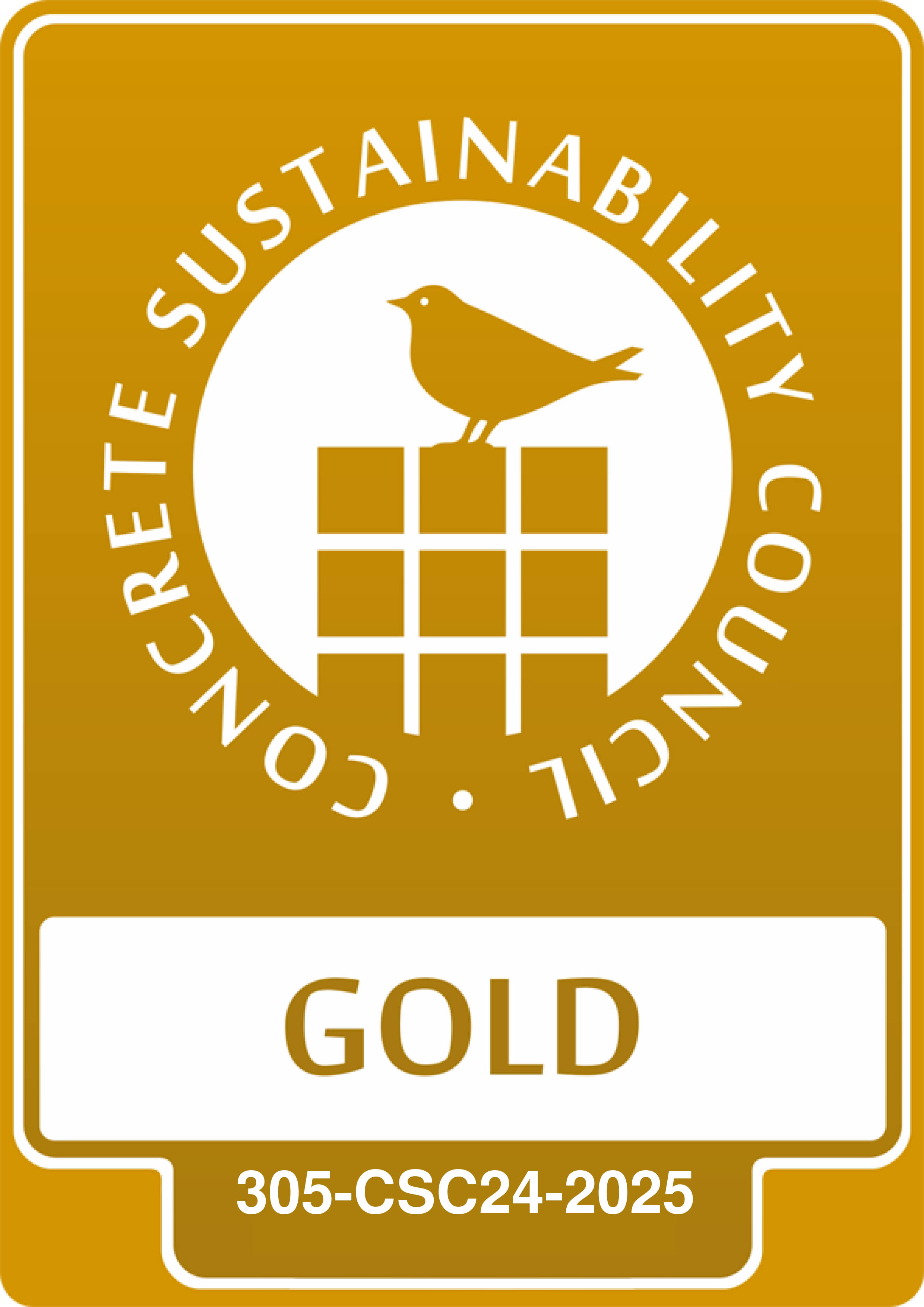 CSC Gold Certificaat
